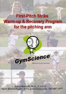 First Pitch Strike Warm-up & Recovery Program for the pitching arm