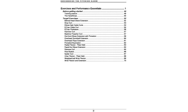 Strength Training the Elbow for Baseball Pitchers: Digital Edition - Image 4